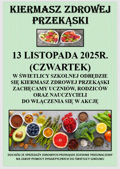 Kiermasz zdrowej przekąski