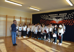 Przemawia Wicedyrektor Szkoły