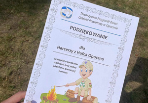 Podziękowanie