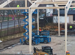 Nowa hala sportowa rośnie w oczach!